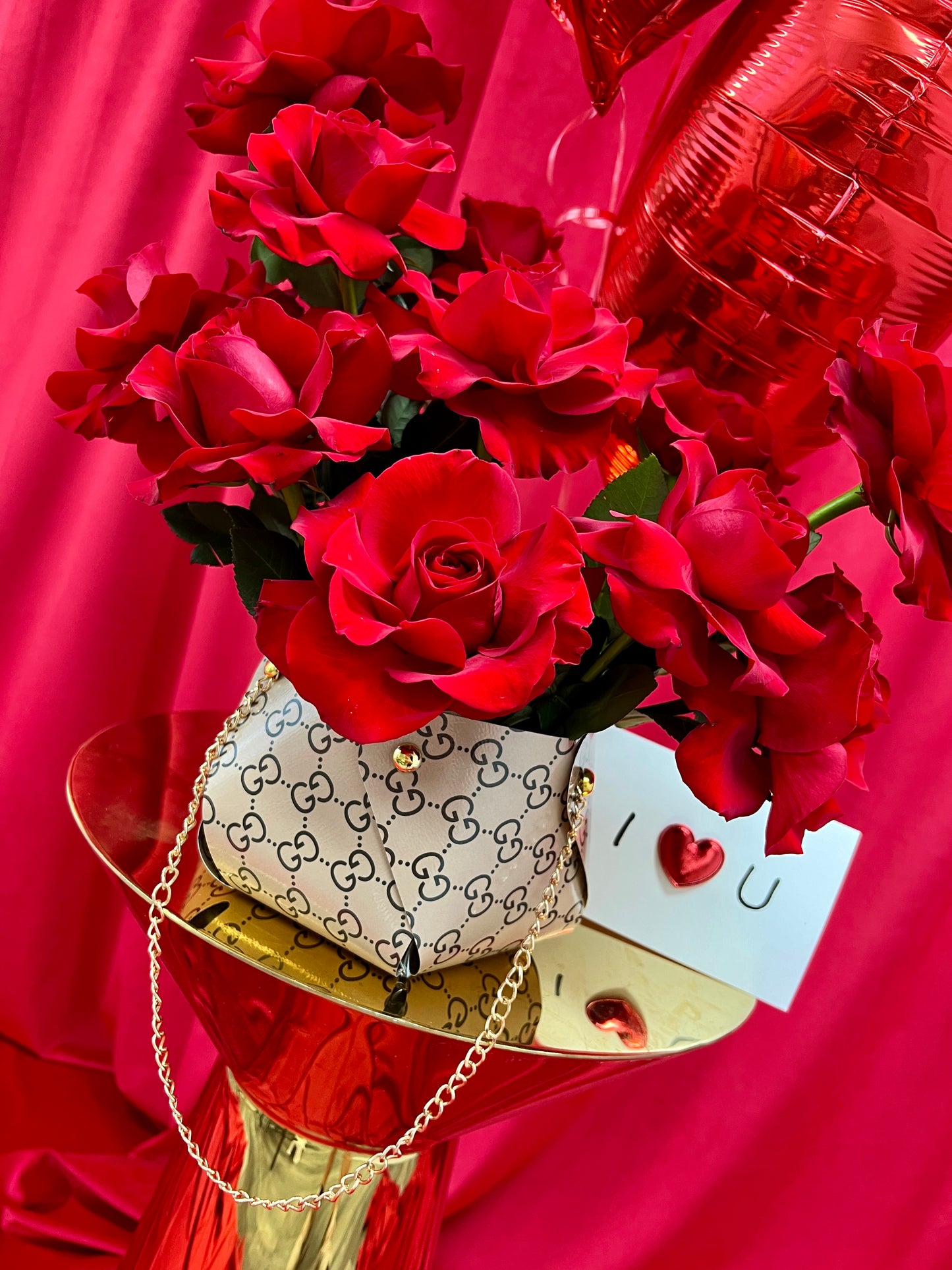 Rose Box Gucci Inspired