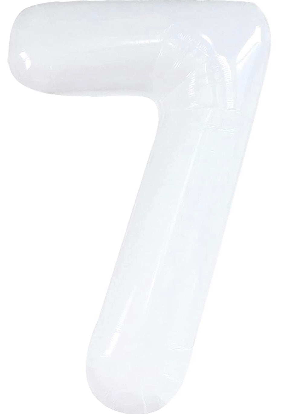 34" White Number 7 (Pack of 3)