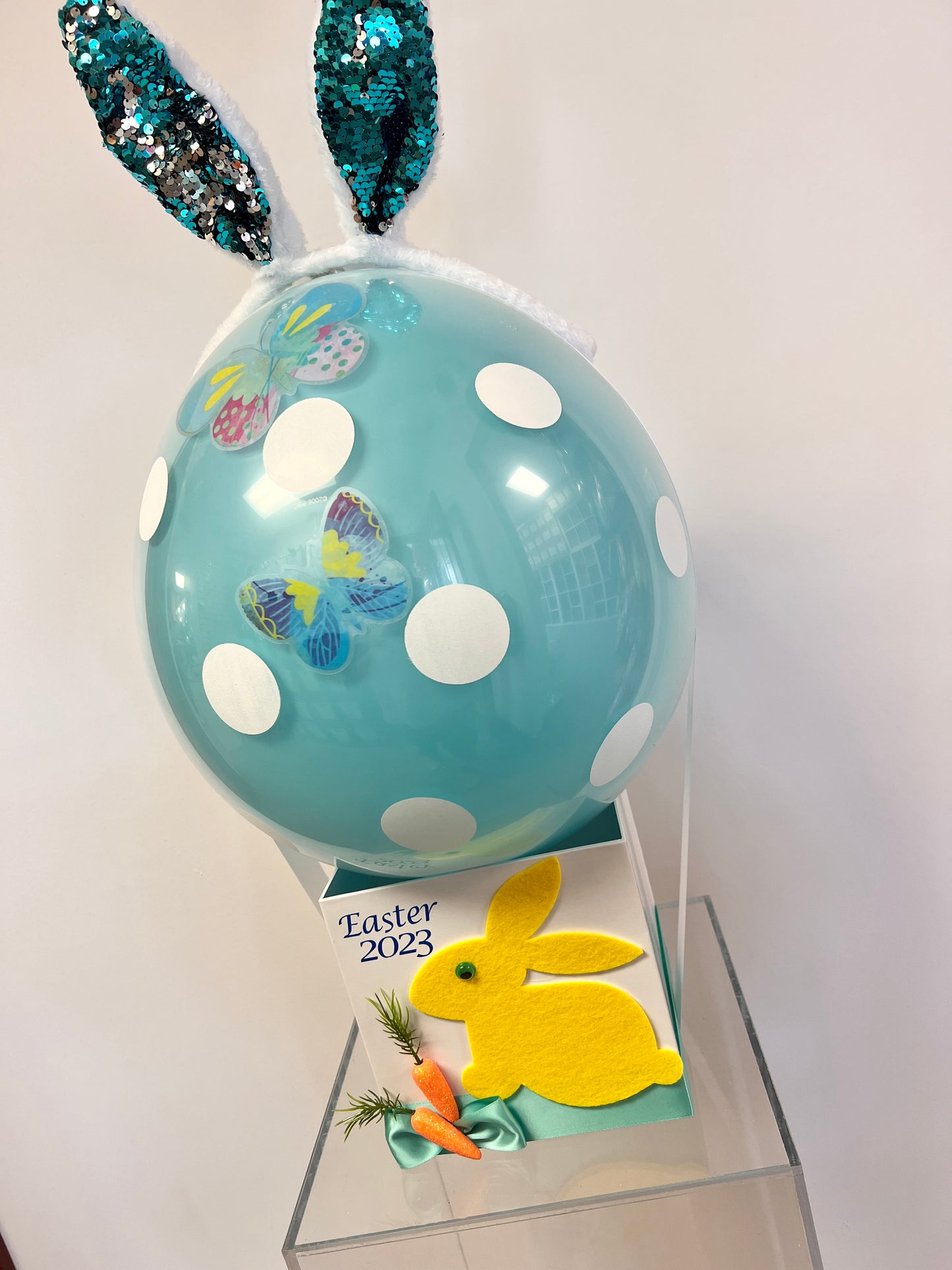 Bunny Ears Balloon Box