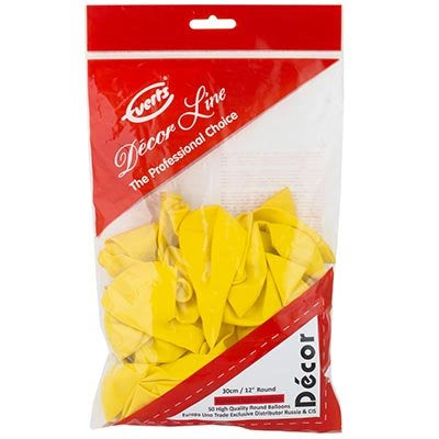 11" EVERTS Yellow Sunshine (50 pcs)