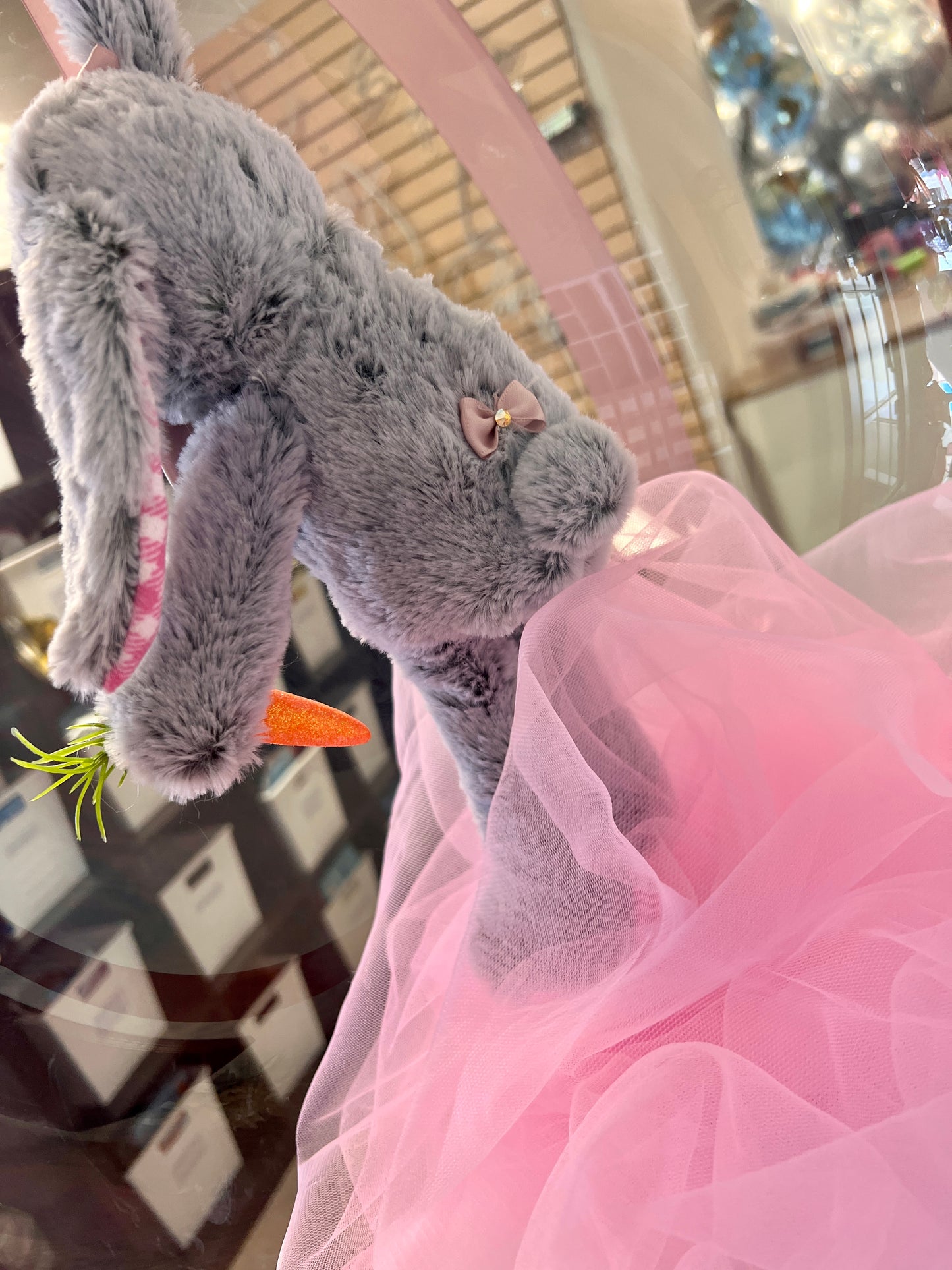 Bunny in a Bubble Balloon Box