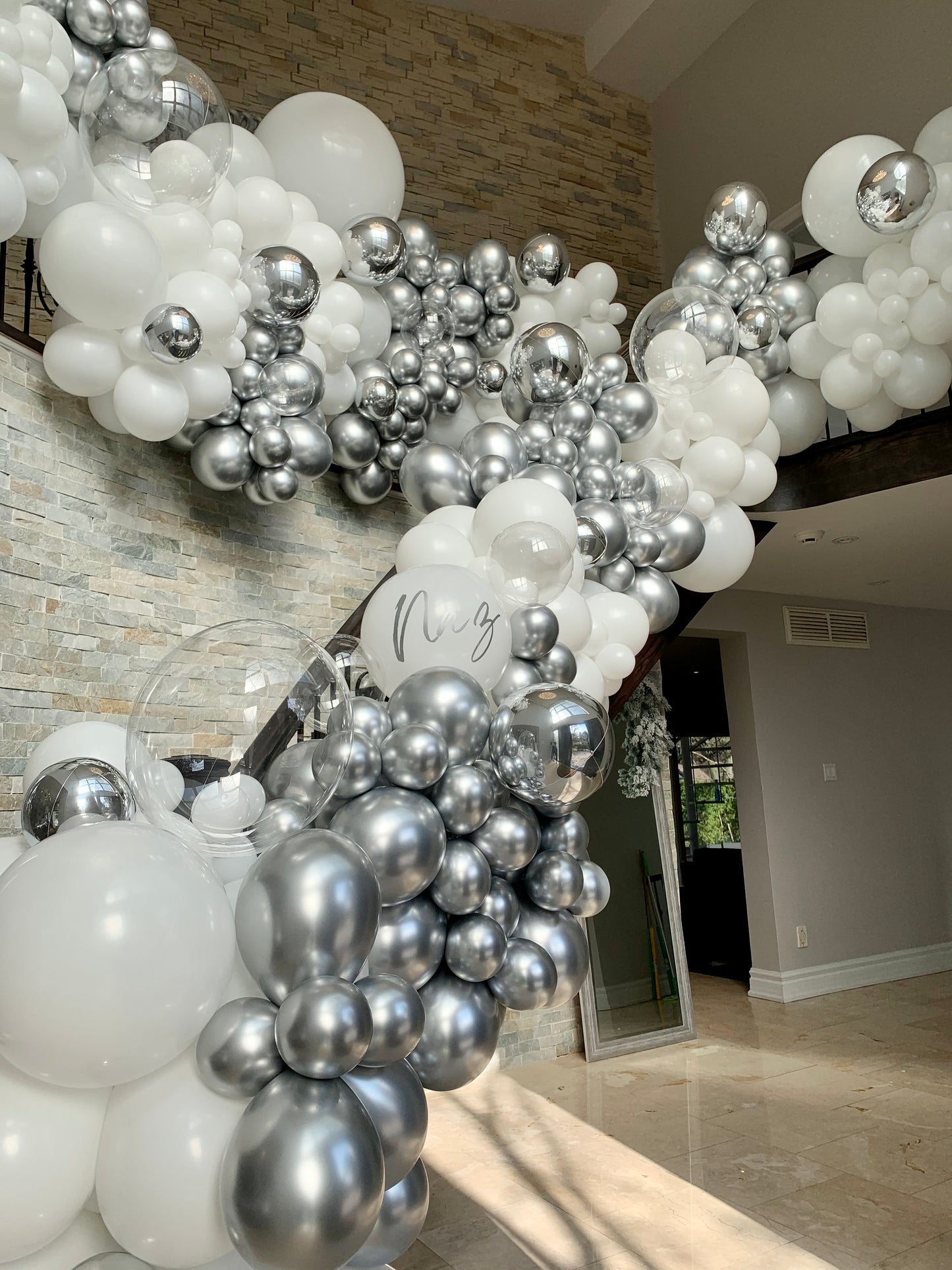 Staircase Garlands Creation & Installation