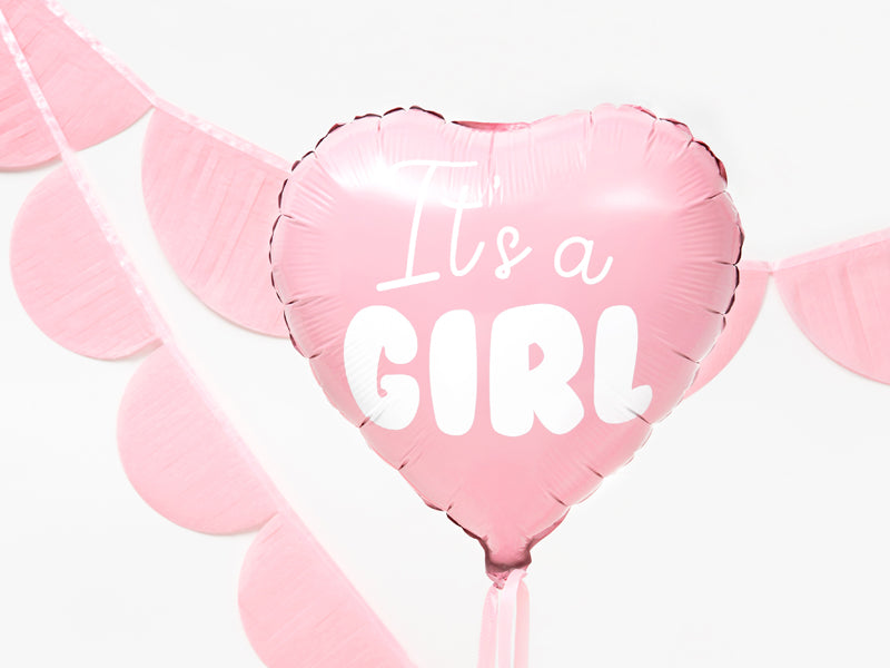 18” Foil Balloon Heart - It's a girl