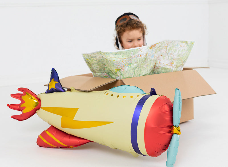 36” Foil Balloon Plane
