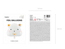 Load image into Gallery viewer, 20” Foil Balloon Polar Bear
