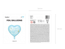 Load image into Gallery viewer, 18” Foil Balloon Mom to Be Blue
