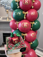 Load image into Gallery viewer, LV Inspired Christmas Balloon Tree
