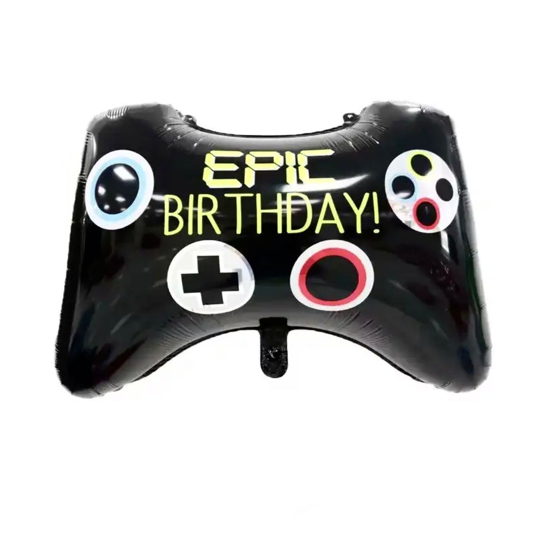 27” Epic Birthday Video Controller Balloon (PACK OF 3)