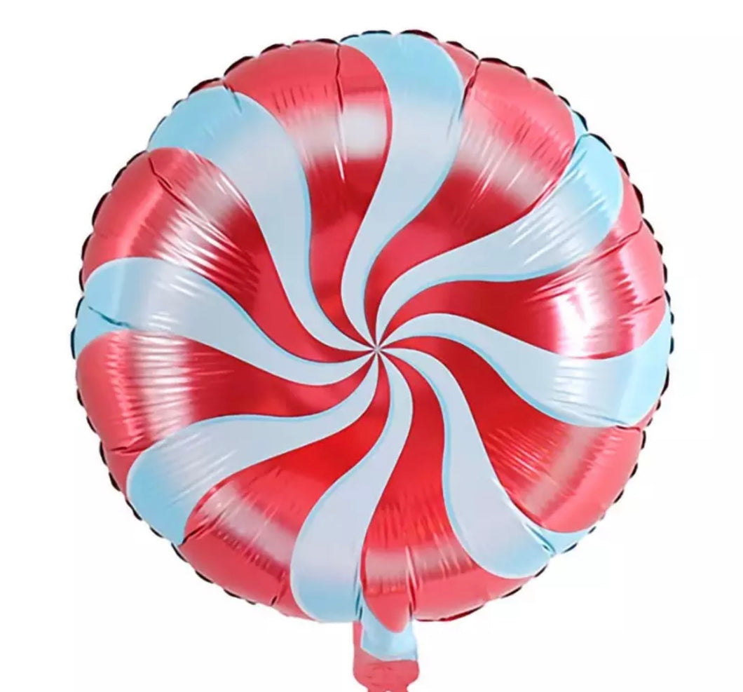 18” Round Candy Swirl Red (PACK of 3)