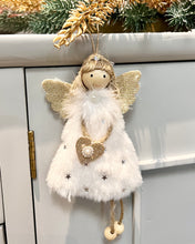 Load image into Gallery viewer, Little Fairy Christmas Ornament White
