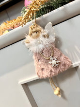 Load image into Gallery viewer, Little Fairy Christmas Ornament Pink
