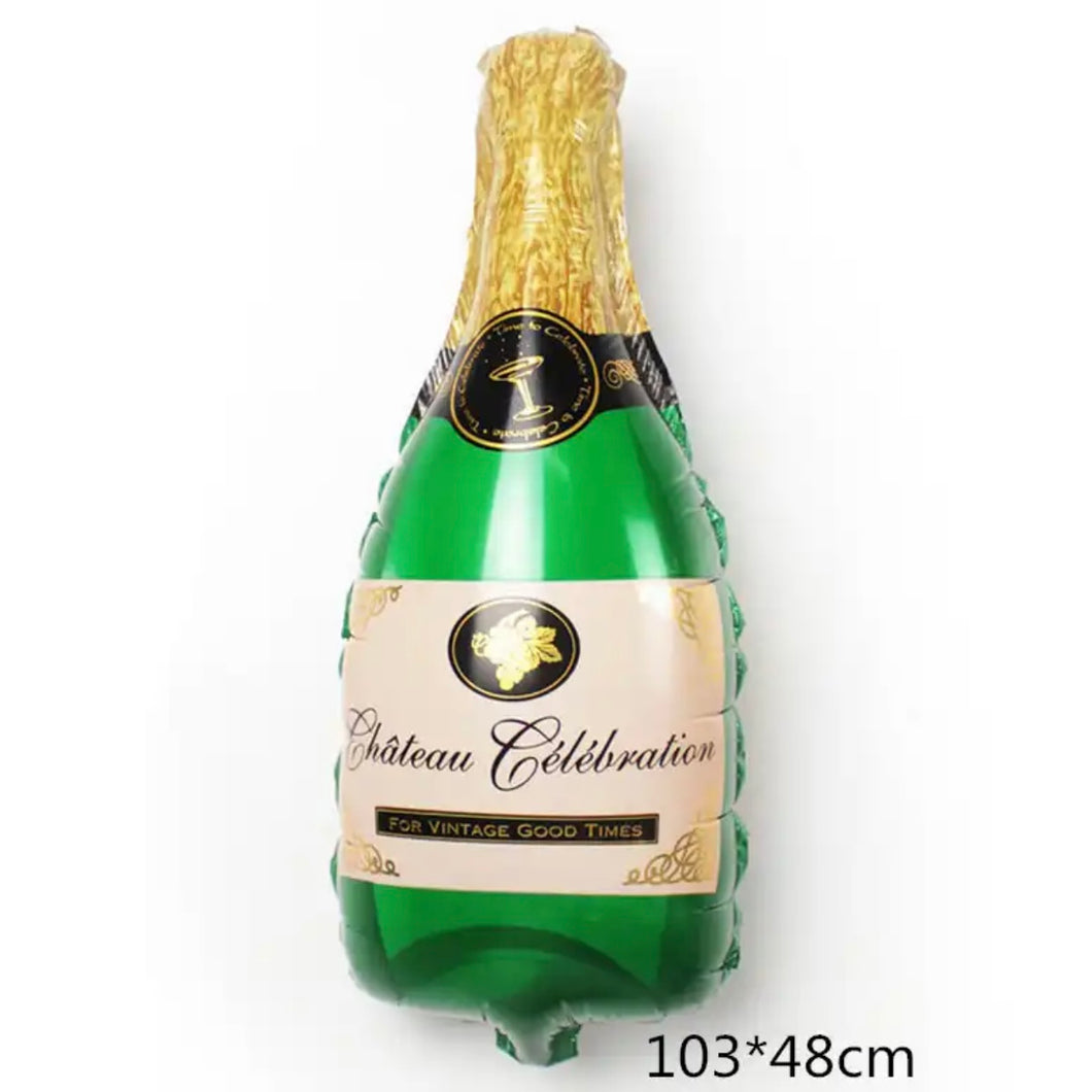 40” Champagne Bottle Foil Balloon (PACK OF 3)