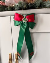 Load image into Gallery viewer, GUCCI Satin Luxe Bow Small Black (SET of 3)- Christmas Ornament
