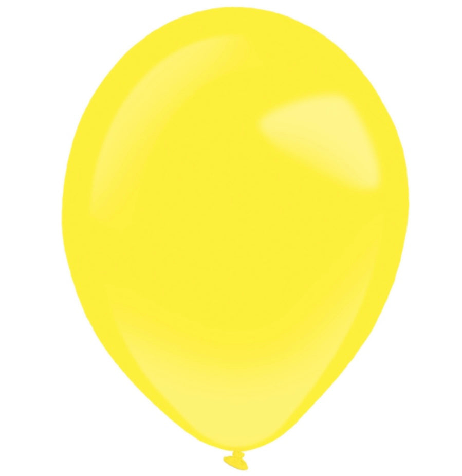 14” EVERTS Standard Yellow Sunshine (50 pcs)