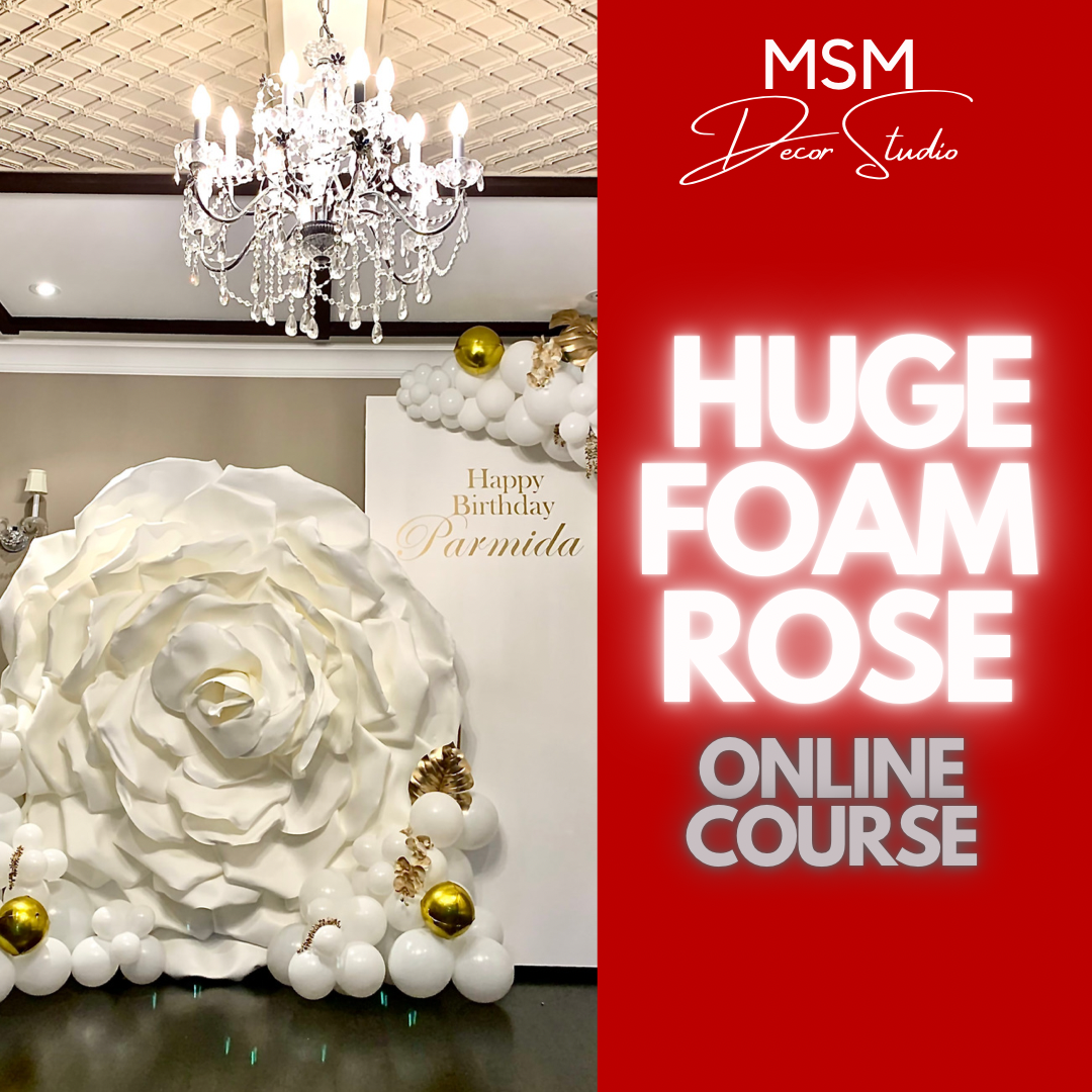 Huge Foam Rose - ONLINE
