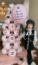 Load image into Gallery viewer, Chanel Inspired Christmas Balloon Tree

