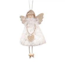 Load image into Gallery viewer, Little Fairy Christmas Ornament White
