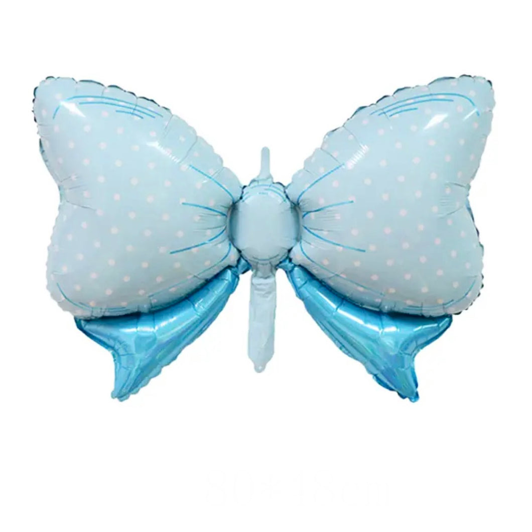 32” Blue Bow Foil Balloon (PACK OF 3)