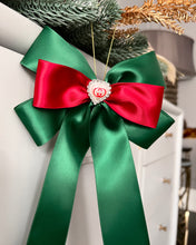 Load image into Gallery viewer, GUCCI Satin Luxe Bow Small Black (SET of 3)- Christmas Ornament
