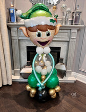 Load image into Gallery viewer, Green Elf Stuffed Belly Arrangement
