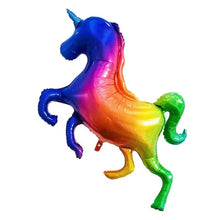 Load image into Gallery viewer, 53” Holographic Unicorn Foil Balloon (PACK OF 3)
