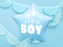 Load image into Gallery viewer, 19” Foil Balloon Star - It&#39;s a boy
