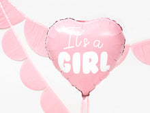 Load image into Gallery viewer, 18” Foil Balloon Heart - It&#39;s a girl

