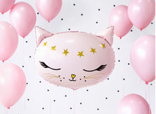 Load image into Gallery viewer, 19” Foil Balloon Cat Pink
