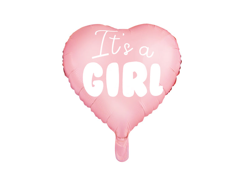 18” Foil Balloon Heart - It's a girl