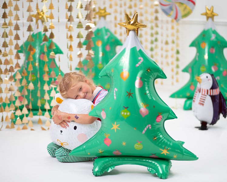 37” Christmas Tree Foil Balloon
