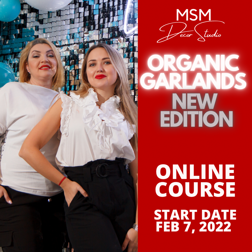 NEW EDITION: Organic Garlands 2022